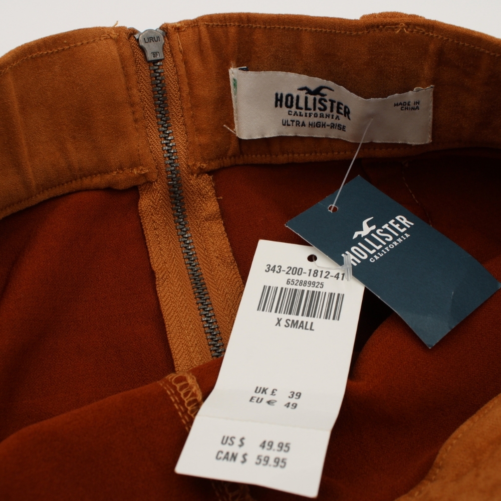 NWT Hollister Ultra High-Rise Mini Skirt – XS – Tan - Picture 4 of 6